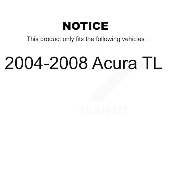 Front Suspension Ball Joint And Tie Rod End Kit For 2004-2008 Acura TL